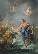 Francois Boucher Saint Peter Attempting to Walk on Water Germany oil painting artist